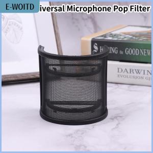 【E-WOITD】 Microphone Pop Filter Condenser Microphone PC Studio Recording Metal Windscreen