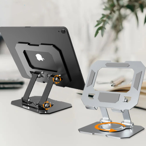 IPad Desk Stand - Multifunctional Desktop Lazy Bracket 360 Degree Rotation