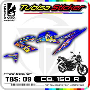 Sticker Striping Honda CB 150 Lama/Old - Stiker Striping List Motor CB 150 R Lama/Old. TBS.09