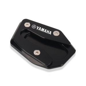 Motorcycle CNC Kickstand Foot Side Stand Extension Pad Support Plate For YAMAHA YZF-R3 YZF R3 YZF R25 R3 2021-2022