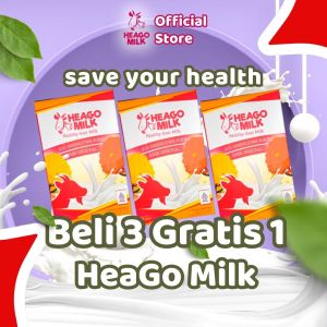 Susu Etawa Bubuk 100% Original Heago Milk Untuk kesehatan Tulang dan Sendi