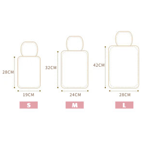 5PCS Baby Soft Cotton Back Towel Sweat Absorber for Children Toddler Kids Back Perspiration Wipes Cloth Cotton MY345