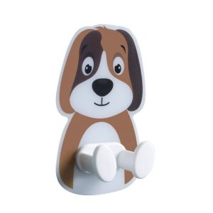 BLACKON Plastic Cartoon Plug Hanger Waterproof Self Adhesive Animal Wall Plug Cute Wall Mounted Power Cord Plug Bracket Home