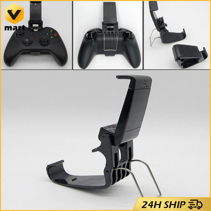 Universal XBOX Controller Stand Phone Mount Bracket Gamepad Controller Clip Stand Holder for Xbox One Handle Holder Xbox One Handle Mobile Phone Gaming Clip Adjustable Controller Mount for Xbox Series X/Series S Wireless Controllers