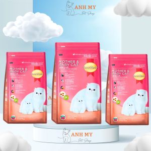 Thức ăn hạt cho mèo dành cho mèo mẹ & mèo sơ sinh Gói 1.1Kg MOTHER & BABY CAT SmartHeart Cat