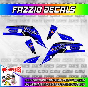 Yamaha Fazzio Sticker Decals