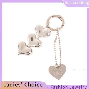 [COD] liuchuanbing Jewellery ห่วงโซ่ห่วงโซ่หัวใจเสน่ห์น่ารักอุปกรณ์เสริมน่ารักสำหรับกระเป๋ากล้องโทรศัพท์