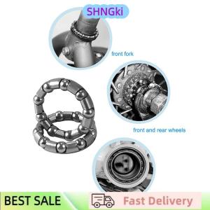 SHNGki Bike Fork Headset Ball Bearing Bowl Sets Bicycle Handlebar Retainer Steel Lowrider Bikes Kids Bicycles Cycling Accessories