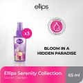 Ellips Cologne Serenity Collection - Secret Garden - 65 ml - 3 PCS. 