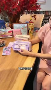 CuddleCove Large Capacity Pencil Case 9 Layer Multi Compartment Kawaii Cartoon School Organizer Pouch Kotak 文具盒