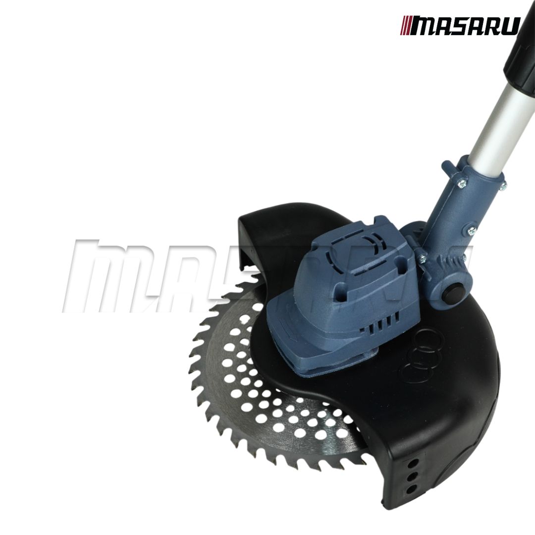 MASARU รุ่น SCM-500 เครื่องตัดหญ้าไฟฟ้าไร้สาย ฟรีอุปกรณ์เสริม เครื่องตัดหญ้าไฟฟ้า เครื่องตัดหญ้าใช้แบตเตอรี่