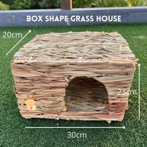 Grass Box House-pet sleep bed rabbit house chinchilla guinea pig