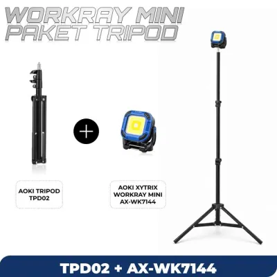 PROMO XYTRIX WORKRAY MINI Lampu Kerja Magnetik LED 550Lm 1200mAh Type-C IPX4