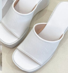 [Free Shipping] WomenS Open-Toe High-Heeled Platform-Soled Sandals Suitable For Outdoor Wear With A Wedge Heel And Available In Larger Sizes Perfect For The Beach
