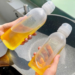 Oil Sprayer Bottle Kitchen Oil Spray Bottle Condiment Squeeze Bottles Cooking Baking Ketchup Hot Olive BBQ