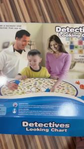 EducratePH Detective Looking Chart – Family Observation Puzzle Board Game