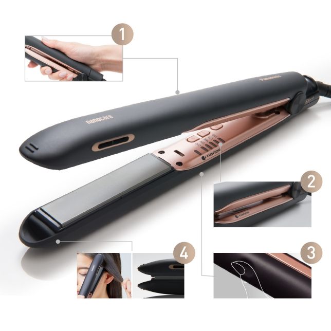 Panasonic Eh-Hs99 Nanoe Hair Straightener For Improved Shine - View #6