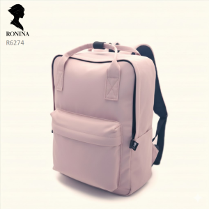 RONINA Japanese-Style Backpack Matte Twill Soft Lightweight Daily Essential for School Travel & Casual Outings | R6274