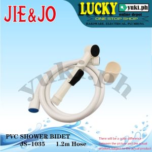 JS-1035 JIE & JO PVC SHOWER BIDET (1.2m Hose)
