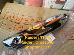 SGP MUFFLER COVER / GUARD RAIDER J 115 FI / CROSSOVER / SHOOTER FI 14781-22J10