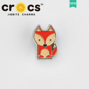 Jibbitz  โลหะ หัวเข็มขัดรองเท้าโลหะผสม สัตว์ ผึ้ง ยีราฟ หมาจิ้งจอก หมีแพนด้า โลหะแฟชั่น รองเท้า อุปกรณ์เสริม จิ๊บบิท ตัวติดรองเท้า