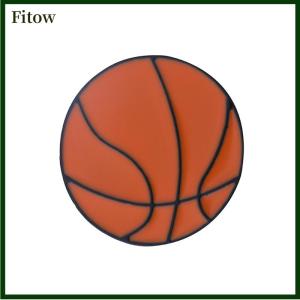 Fitow Trendy Brooches Pins Men Basketball Badminton Table Tennis Volleyball Rugby Badge Metal Buckle Women Denim Jewelry
