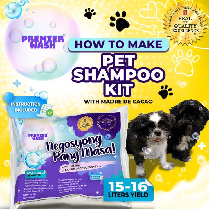 PET SHAMPOO DIY KIT - PREMIER WASH PH | Lazada PH
