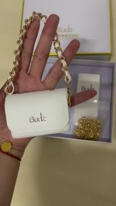 หูฟังบลูทูธไร้สายแบบคลิป TWS สไตล์กระเป๋าถือดีไซน์ใหม่สำหรับของขวัญเทศกาล