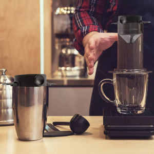 5PCS Pour Over Coffee Dripper Paperless Stainless Steel Camping Coffee Filter Easy To Clean Cone Filter Coffee Filter