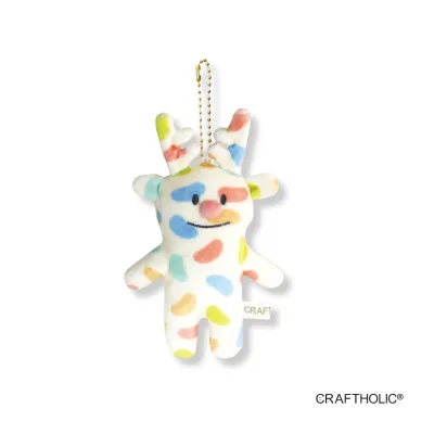 Craftholic Sugar Craft Mascot Plush Keychain