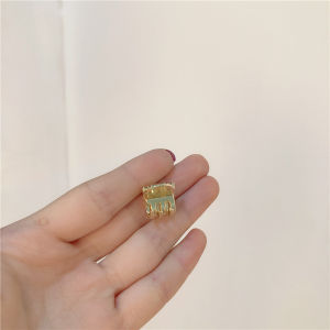 DEUKIO คลิปหนีบผมที่หนีบผมขนาดเล็กสีแดงกิ๊บหนีบผมปิ่นปักผมขนาดเล็กอุปกรณ์เสริมกิ๊บติดศีรษะเล็ก