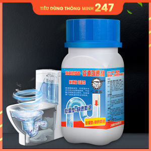 Bột thông cống - Chai Bột thông cống bồn cầu thần thánh- Bột thông tắc nhà vệ sinh - Thông tắc cực mạnh