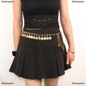 [COD] Modingdue Vintage Ethnic Style Tassel Coin Waist Chain Women Fashion Decorative Belt For Dress Adjustable Jewelry