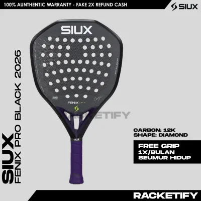 FENIX PRO BLACK 2026 / Racket Padel Siux Fenix Pro Black 2026