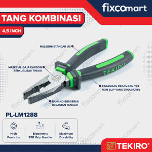 Tekiro Linesman Pliers / Tang Kombinasi 4.5 / 7 / 8 INCH