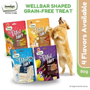 Dentalight VITAL FIBER Puppy Dental Vanilla Dog Treats (12 mini pcs.)