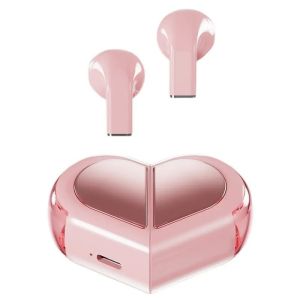 K520 Headphones HD Calls Love Shaped Deformable Earphones Stereo Sound Bluetooth Wireless Noise Reduction Earbuds