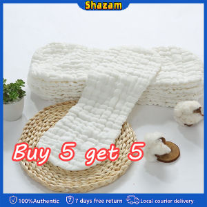 【Give gift】Baby Cotton Insert Diaper Pad Washable Reusable Infant Cloth Washable Insert Nappy Liner Breathable Three-Layers Cotton Diaper Reusable Solid Casual Infant Baby Cloth Diaper Covers Nappy Liners Insert