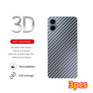 3ชิ้นด้านหลังฟิล์มสำหรับ Samsung Galaxy A06 4G 5G ฟิล์มบางอุปกรณ์ป้องกันด้านหลังโปร่งใสด้านคลุมทั้งหมดใสสติกเกอร์ป้องกันหน้าจอ