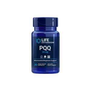 Life Extension 30 Vegetarian Caps PQQ 20mg for Mitochondrial Health & Energy