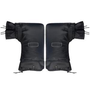1Pair Motorcycle Handlebar Muffs Protective Motorcycle Scooter Thick Warm Grip Handle Bar Muff Rainproof Gloves