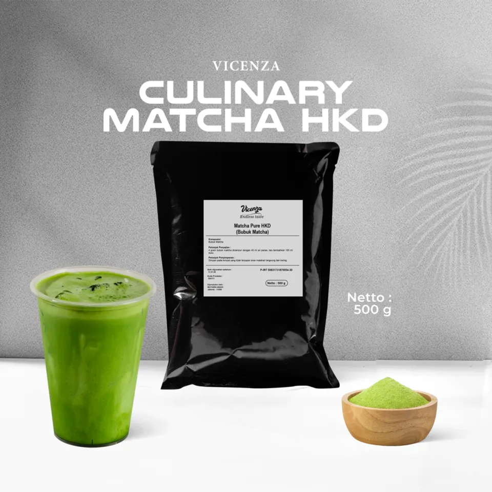 VICENZA Pure Matcha Culinary Grade Matcha HKD 500 Gr #MatchaChina  Mutiaragemilang.id Powder Matcha Untuk Kuliner - Lazada | Lazada Indonesia
