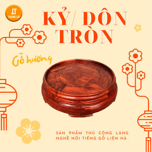 Đôn tròn gỗ hương kệ kê tượng phật kê bát hương bình gốm trang trí đủ kích thước
