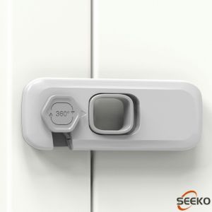 Seeko Multi functional self-adhesive safety lock child proof cabinet door refrigerator lock buckle
