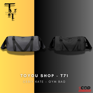 [TOYOU SHOP T71] WATERPROOF FITNESS GYM BAG | TRAVEL BAG | HAND CARRY