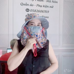 Nón chống nắng rộng vành cực mát chống tia UV - Shop Kim Yến 5