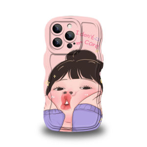 (GM15) Case Gelombang For Oppo A18 A38 A98 A17 A17K A77S A57 A76 A54 A16 A15 A54 A55 A12 RENO 10 5G