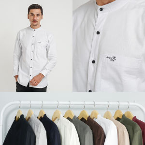 Kemeja Kanjeng Kemeja Pria Basic Casual Cotton Fibre Premium