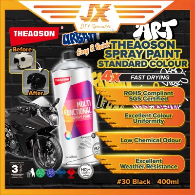 Samurai Paint Standard Colour Aerosol Spray Paint Cat Motor Cat JX DIY 400ml 1 Clear