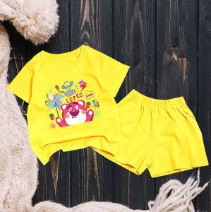 Bộ bé gái hình gấu LOSTTO tiền cho bé gái siêu xinh cho bé 6-24kg.BGL29.